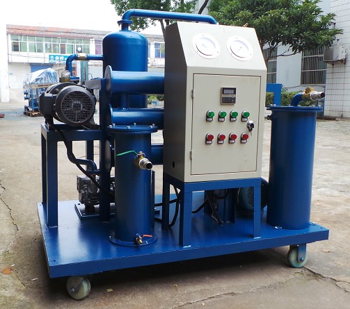 雙級(jí)高效真空濾油機(jī)